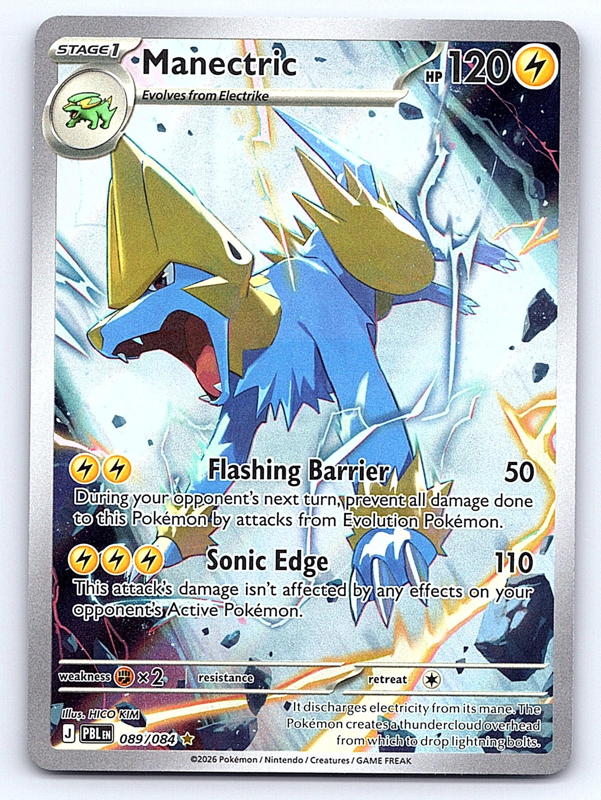 Manectric 089/084 – ME05: Pitch Black