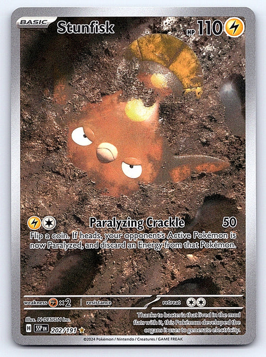 Stunfisk 202/191 – SV08: Surging Sparks