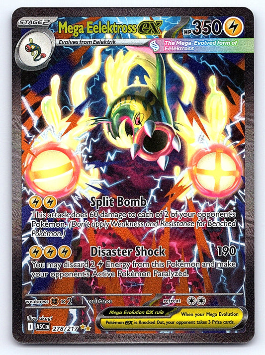 Mega Eelektross ex 278/217 – ME: Ascended Heroes