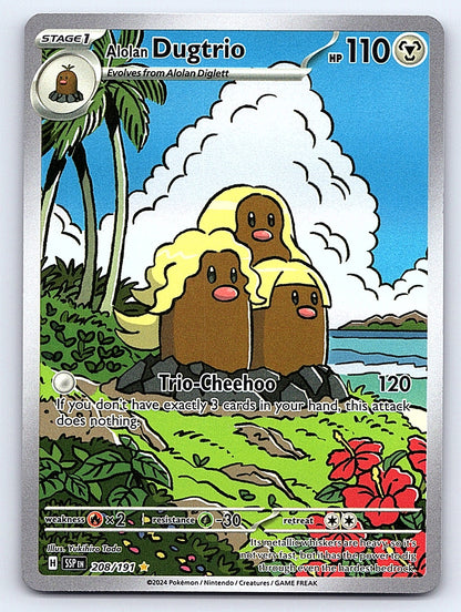 Alolan Dugtrio 208/191 – SV08: Surging Sparks