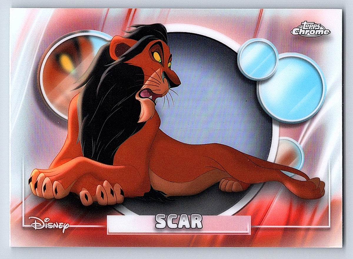 Scar #163 Base — Topps Chrome Disney