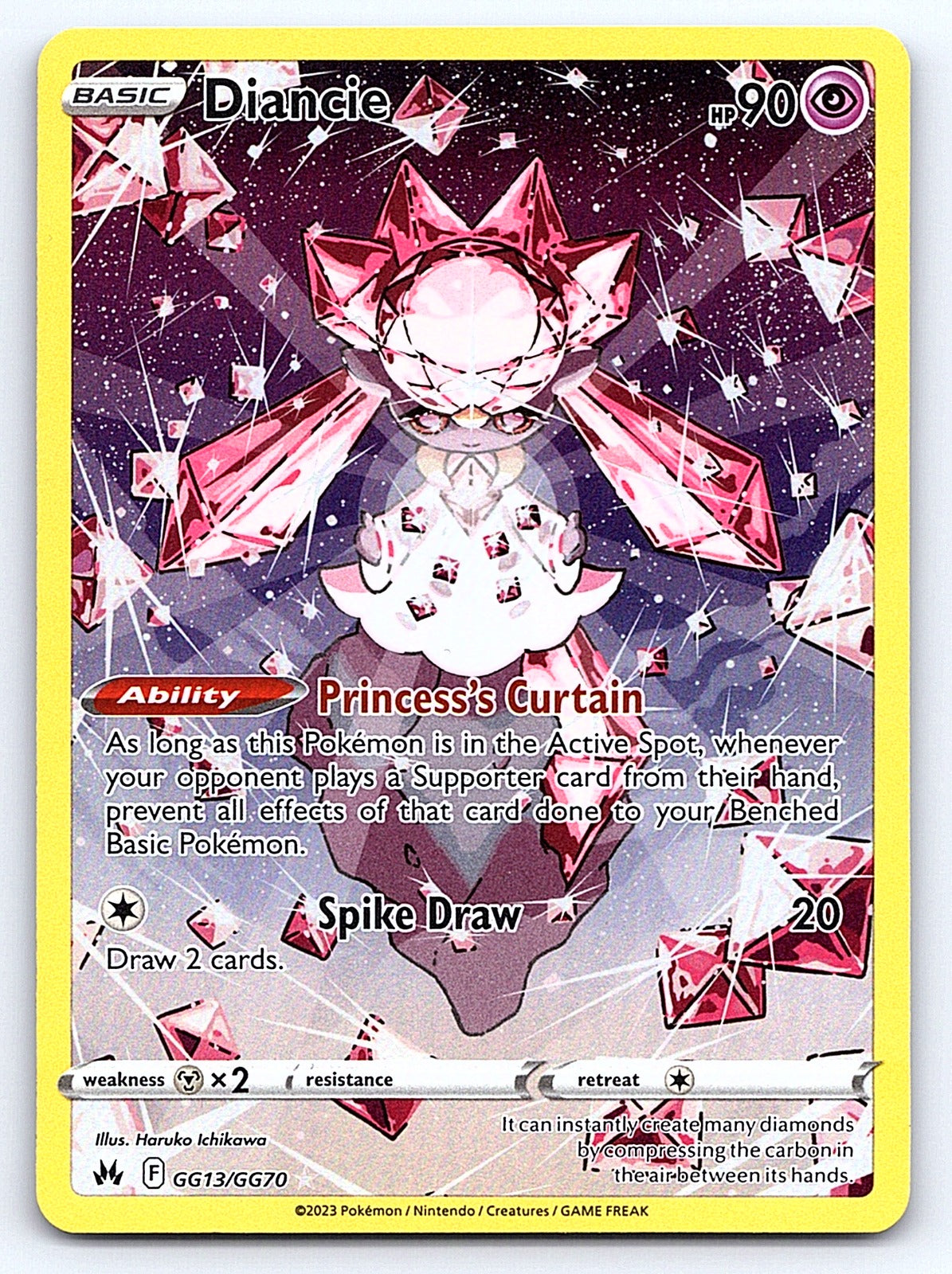 Diancie GG13/GG70 – SWSH: Crown Zenith: Galarian Gallery