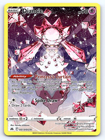 Diancie GG13/GG70 – SWSH: Crown Zenith: Galarian Gallery