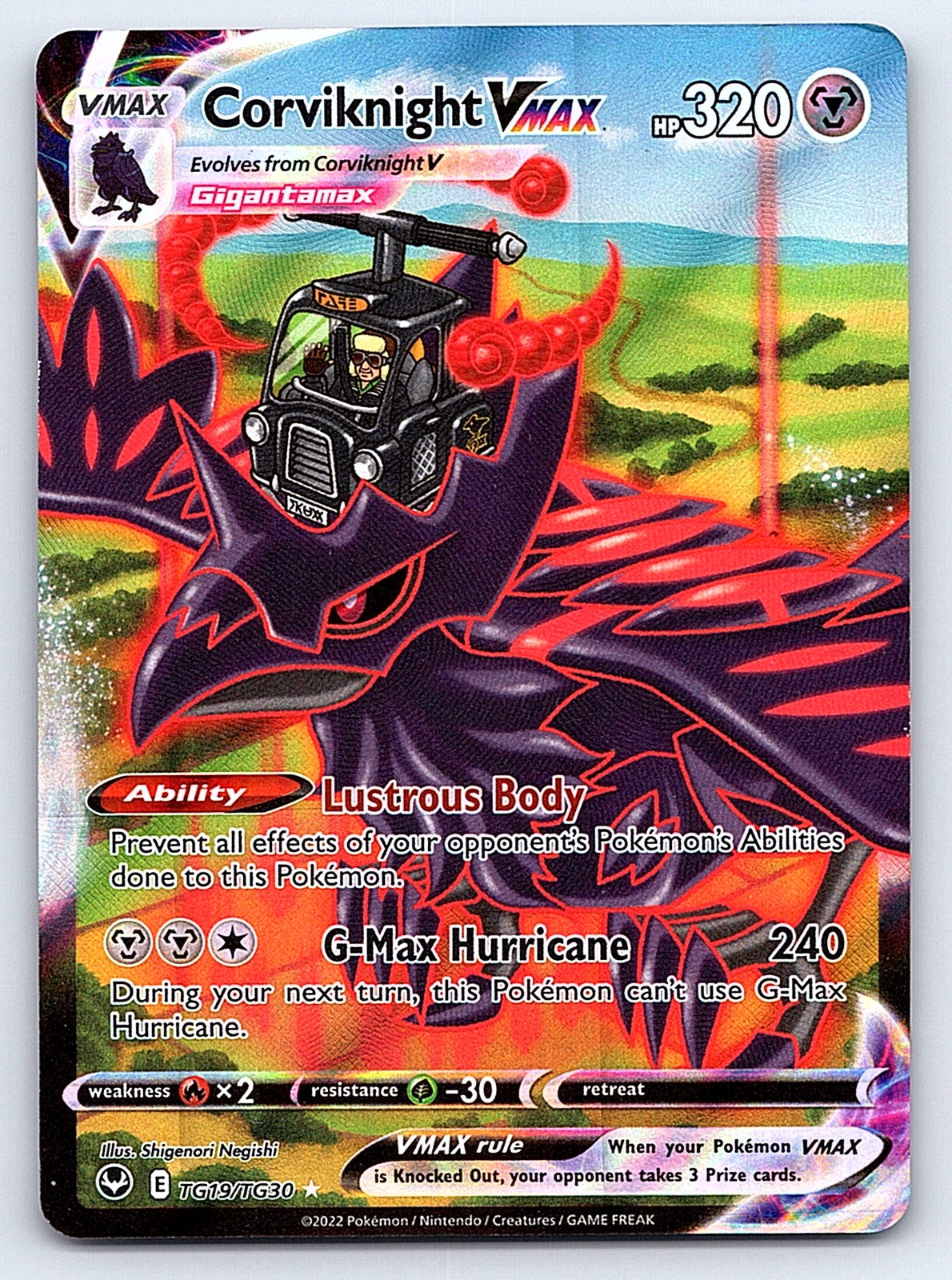 Corviknight VMAX TG19/TG30 – SWSH12: Silver Tempest Trainer Gallery