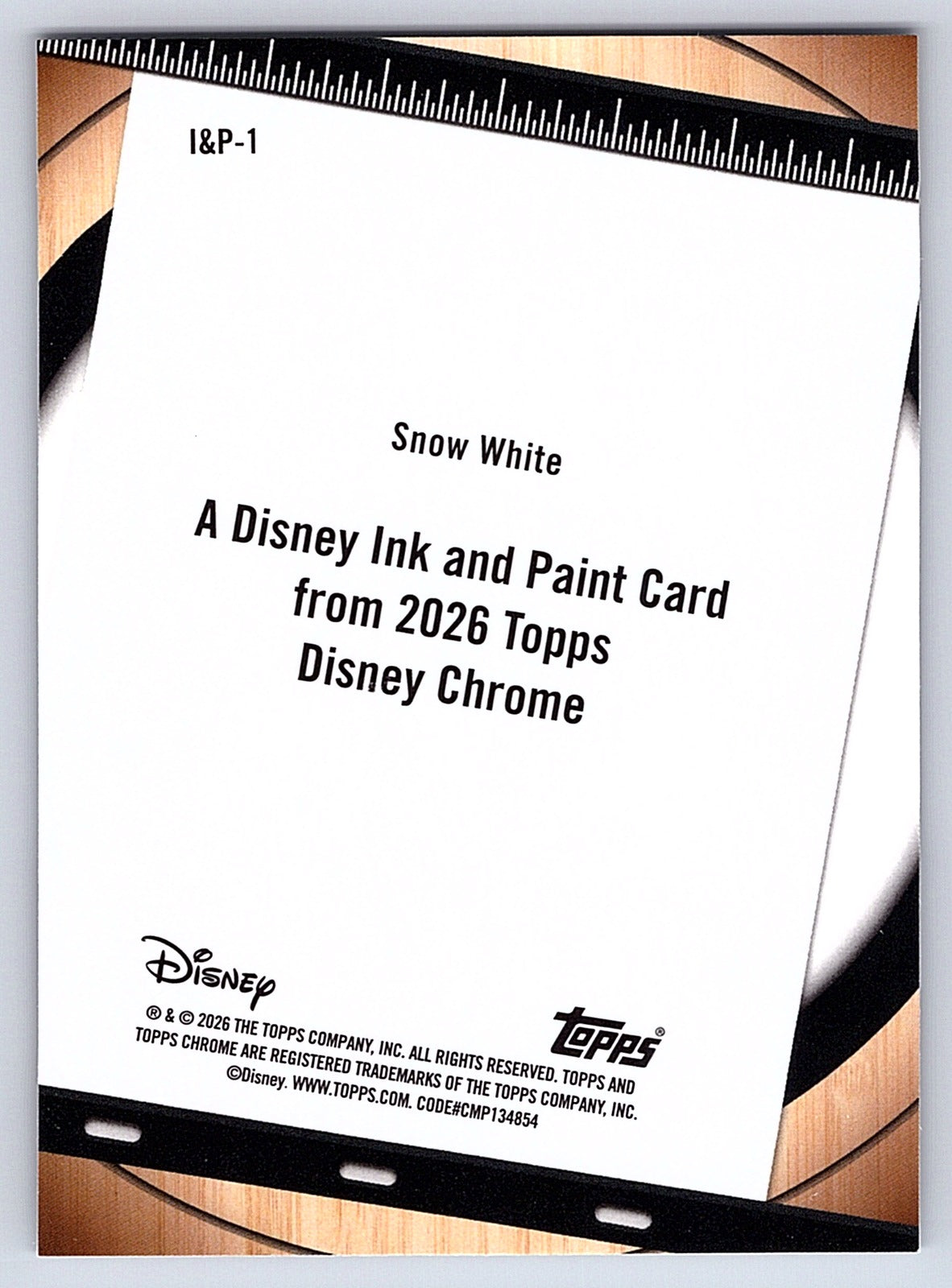Snow White #I&P 1 Disney Ink & Paint — Topps Chrome Disney Disney Ink & Paint