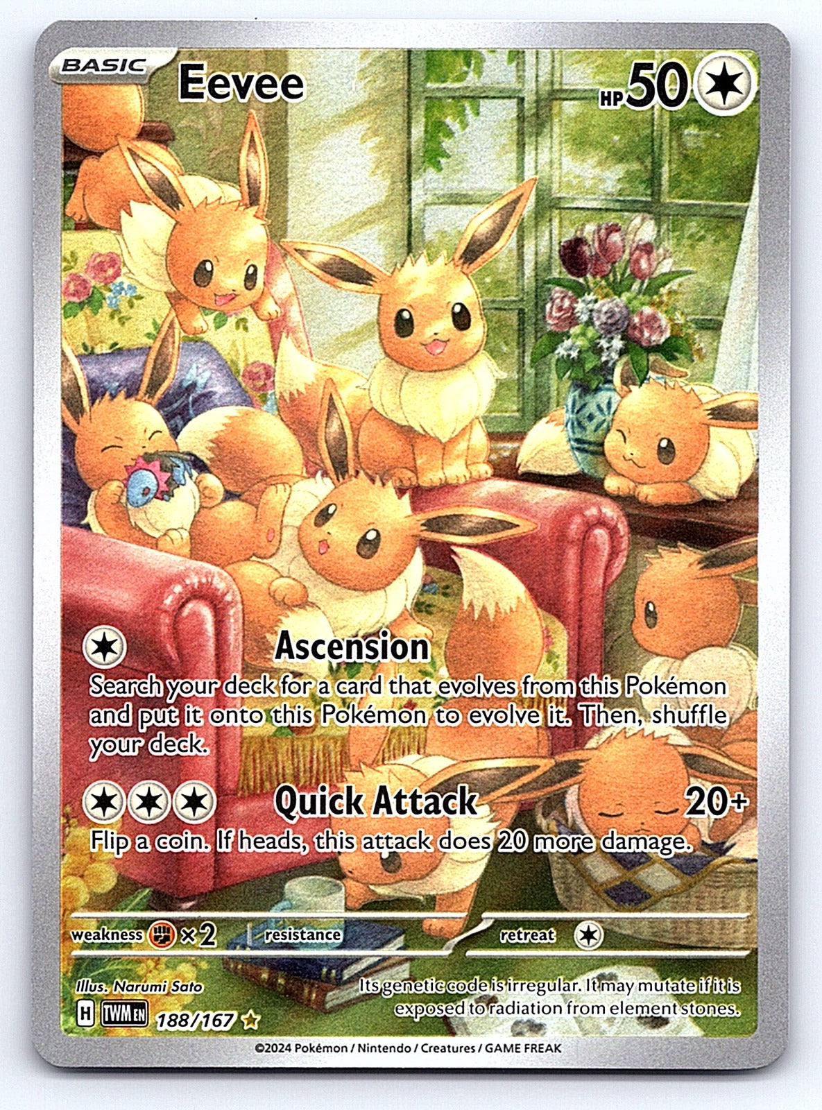 Eevee 188/167 – SV06: Twilight Masquerade