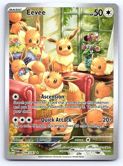 Eevee 188/167 – SV06: Twilight Masquerade