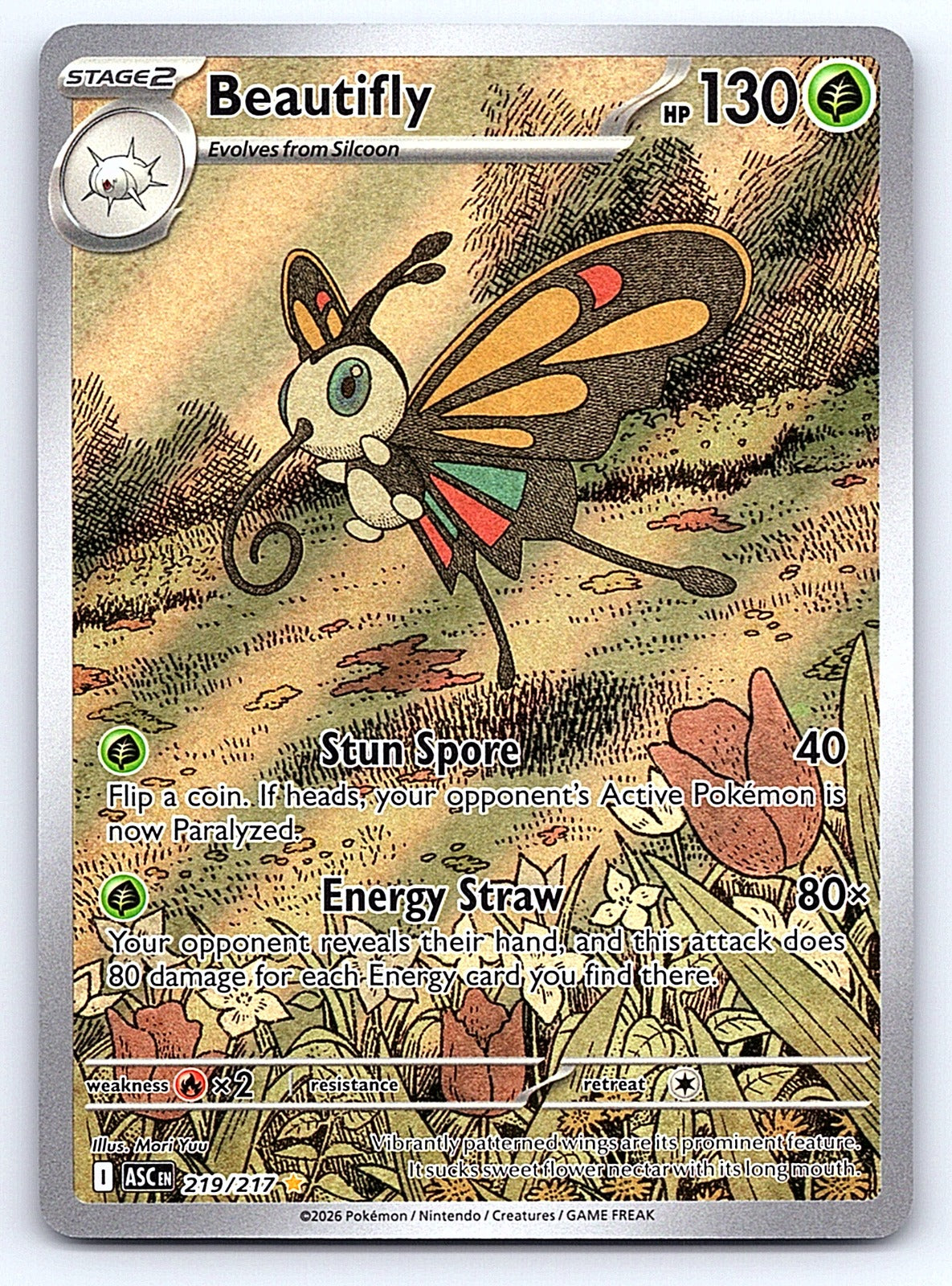 Beautifly 219/217 – ME: Ascended Heroes