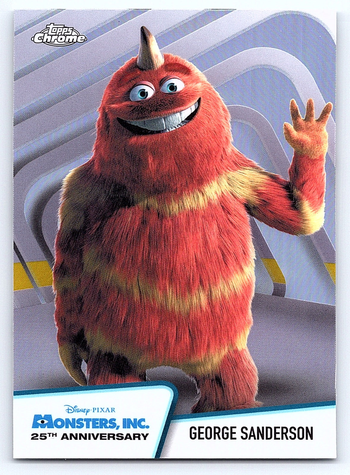 George Sanderson #MI 4 Monsters Inc. 25th Anniversary — Topps Chrome Disney Mons