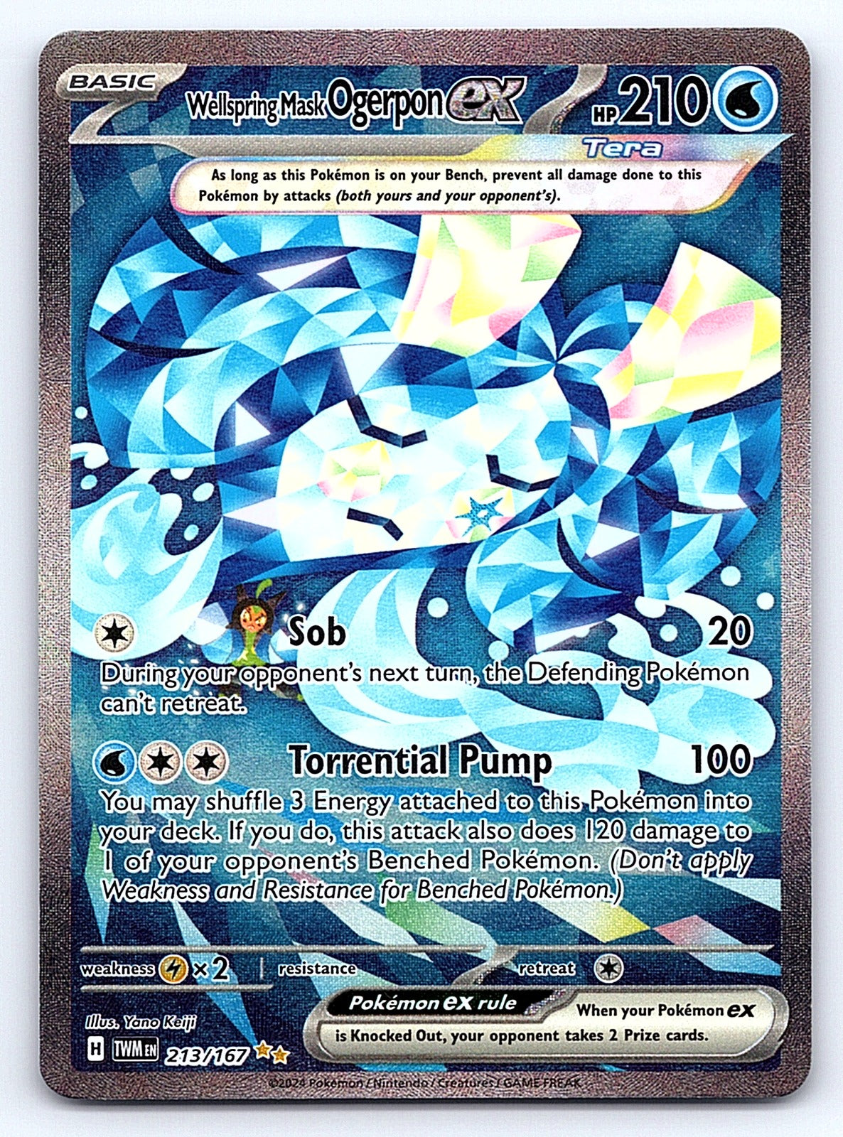 Wellspring Mask Ogerpon ex 213/167 – SV06: Twilight Masquerade