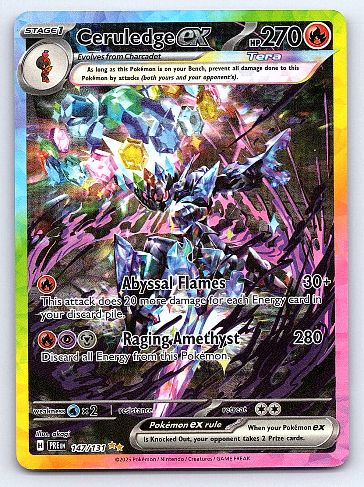 Ceruledge ex 147/131 – SV: Prismatic Evolutions