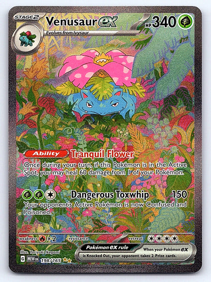 Venusaur ex 198/165 – SV: Scarlet & Violet 151