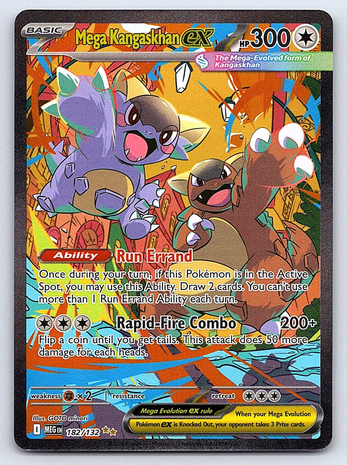 Mega Kangaskhan ex 182/132 – ME01: Mega Evolution