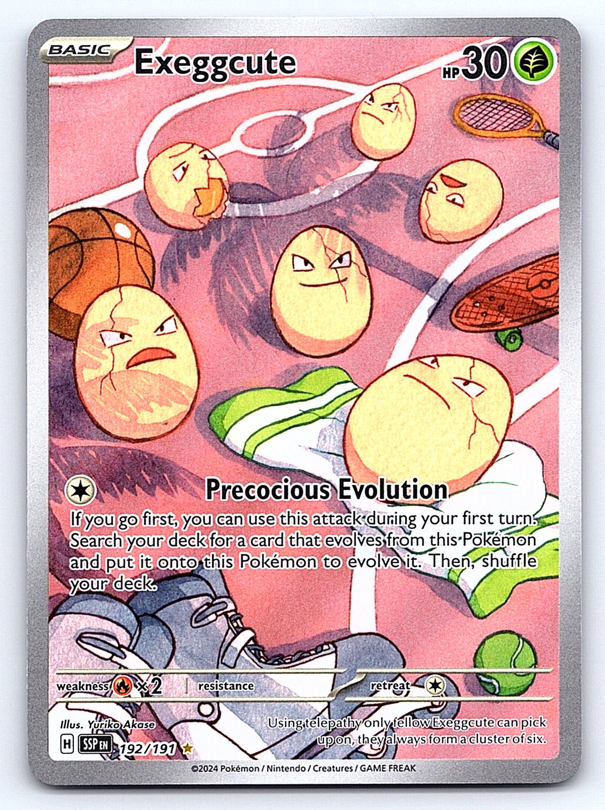 Exeggcute 192/191 – SV08: Surging Sparks