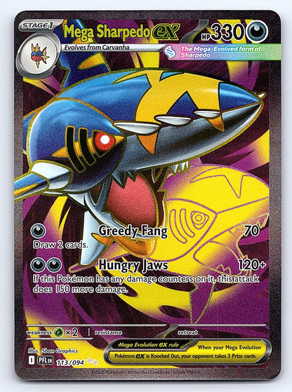 Mega Sharpedo ex 113/094 – ME02: Phantasmal Flames