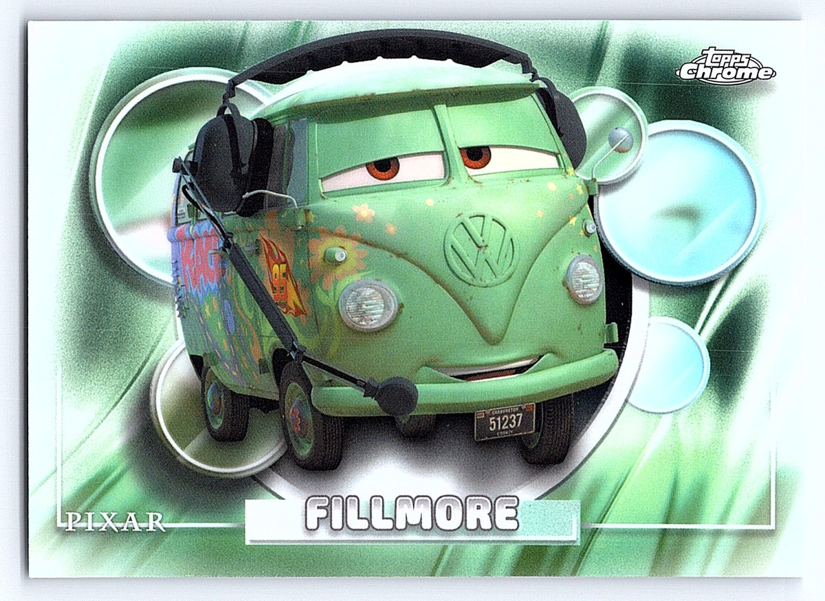 Fillmore #25 Base — Topps Chrome Disney
