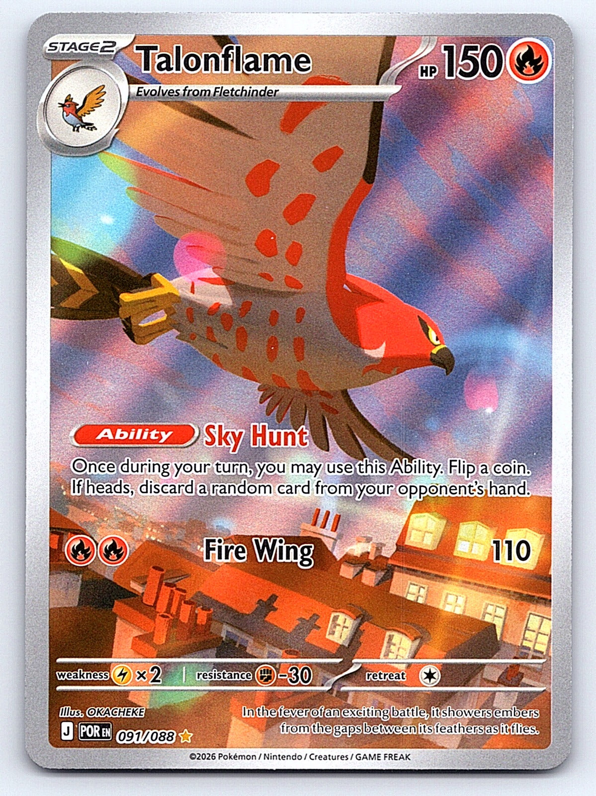 Talonflame 091/088 – ME03: Perfect Order