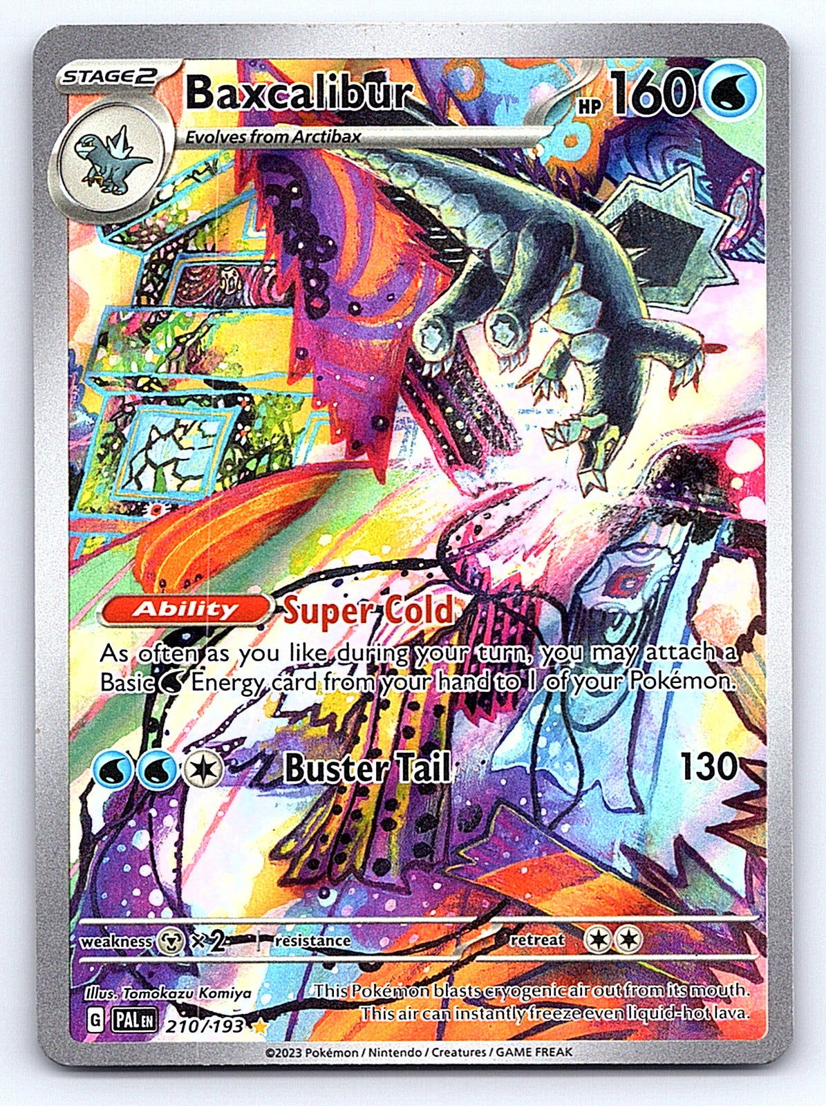 Baxcalibur 210/193 – SV02: Paldea Evolved