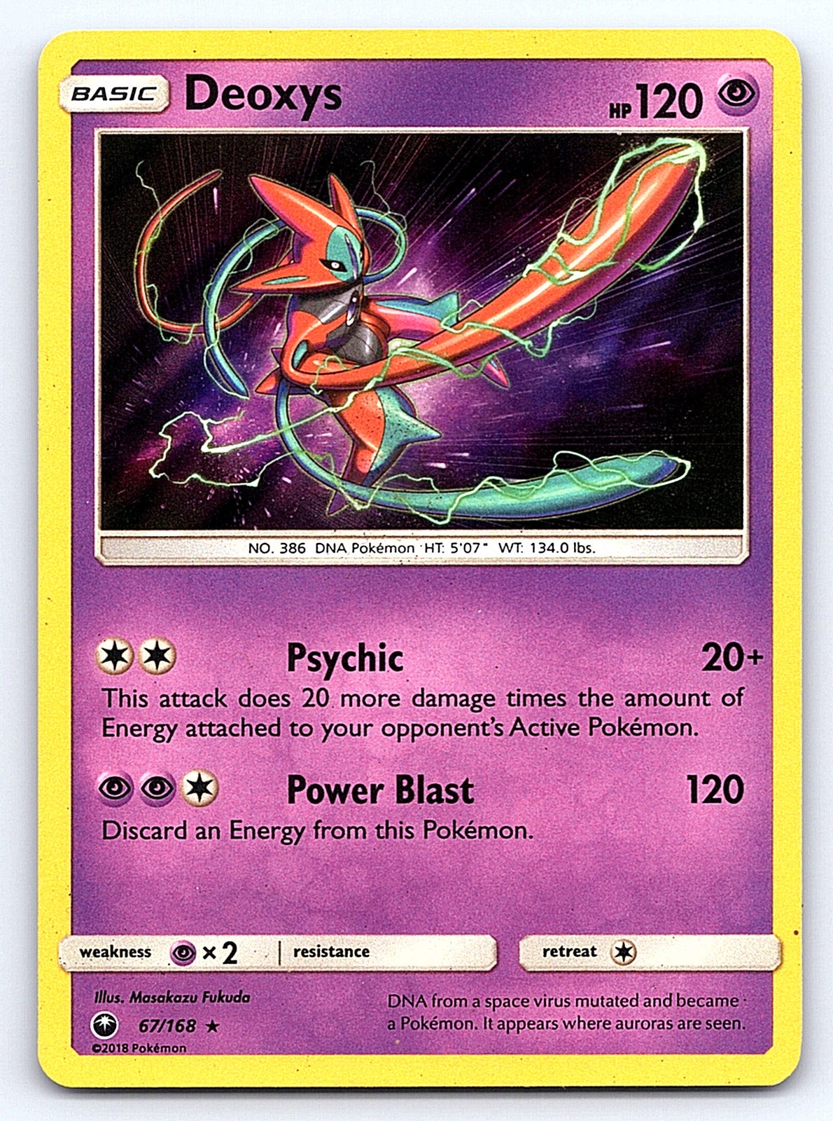 Deoxys (67) 67/168 – SM - Celestial Storm