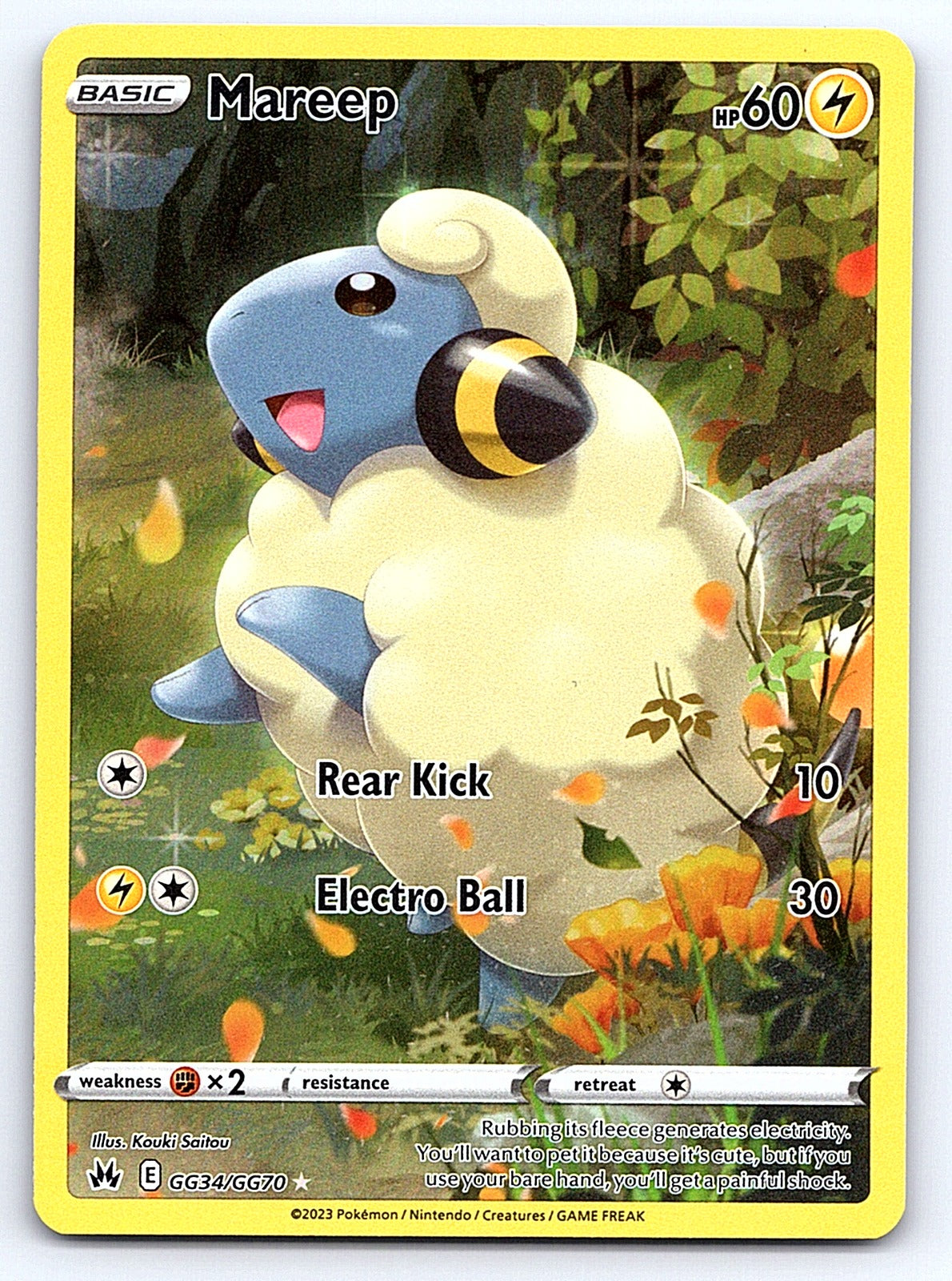 Mareep GG34/GG70 – SWSH: Crown Zenith: Galarian Gallery