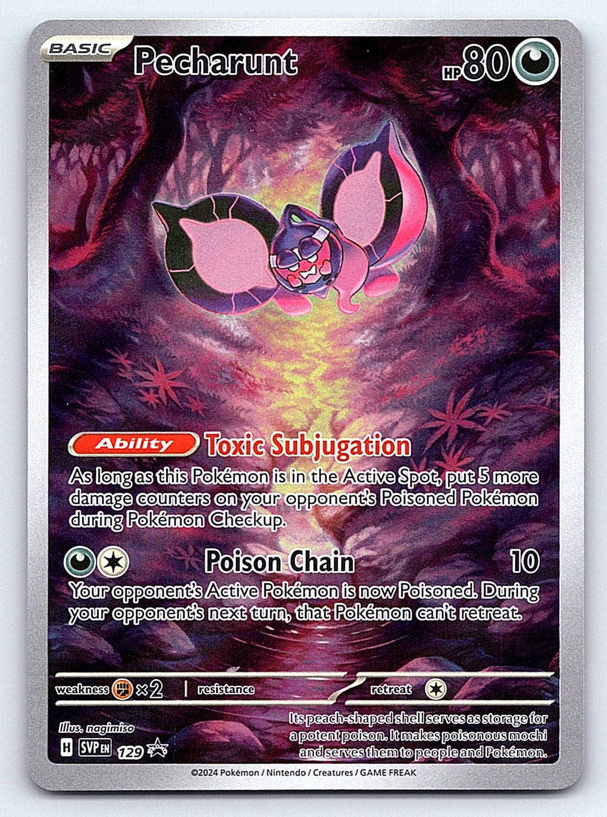 Pecharunt - 129 – SV: Scarlet & Violet Promo Cards
