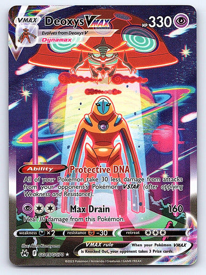 Deoxys VMAX GG45/GG70 – SWSH: Crown Zenith: Galarian Gallery