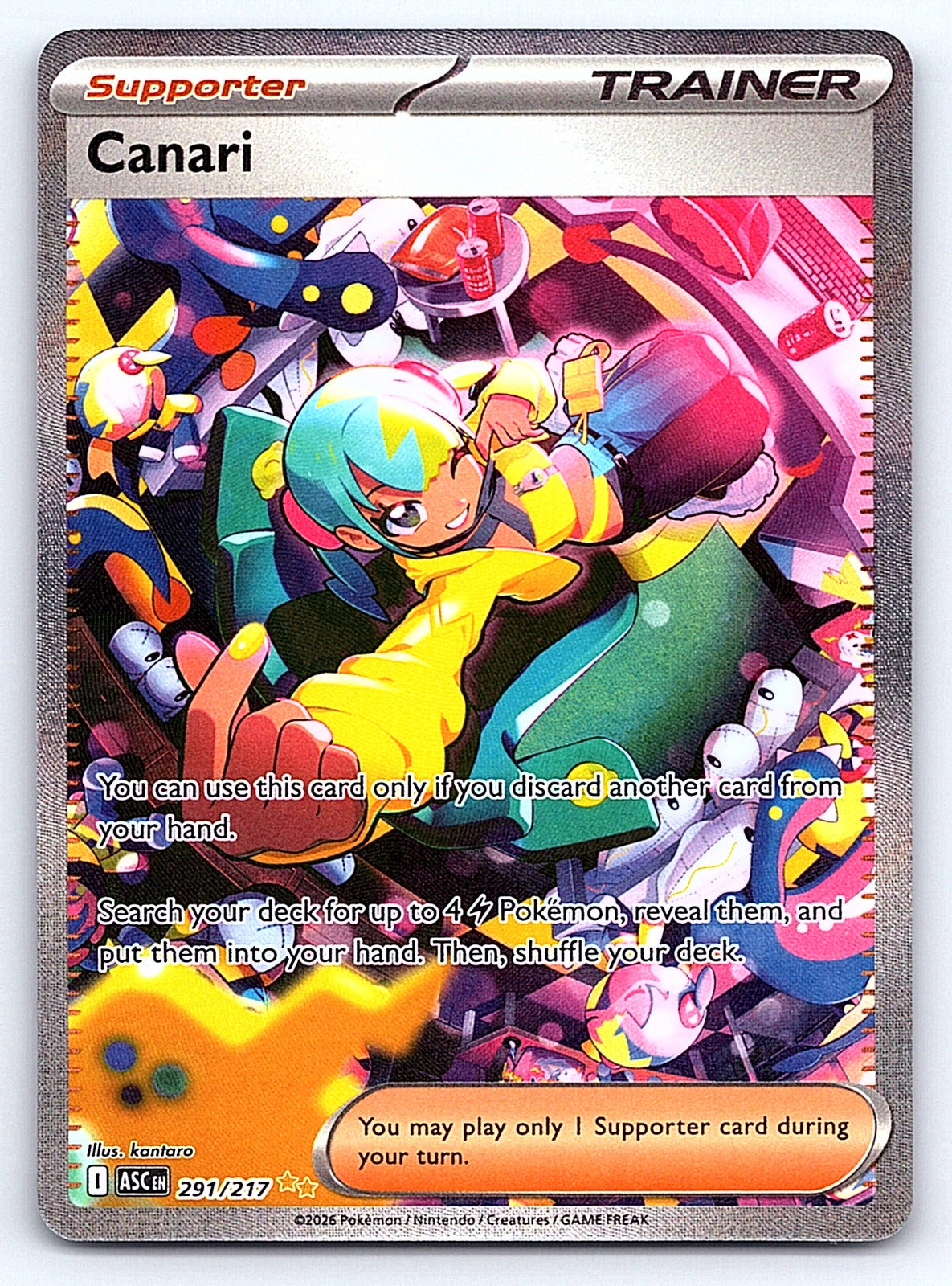 Canari 291/217 – ME: Ascended Heroes