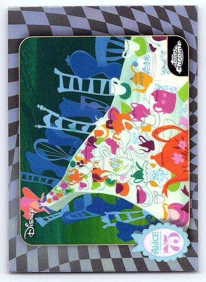 A Mad Tea Party #AW 4 Alice In Wonderland 75th Anniversary — Topps Chrome Disney