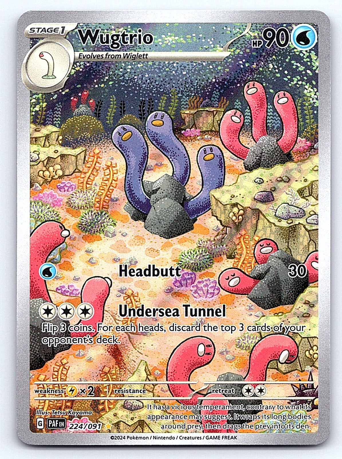 Wugtrio 224/091 – SV: Paldean Fates