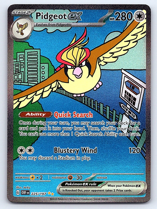 Pidgeot ex 225/197 – SV03: Obsidian Flames