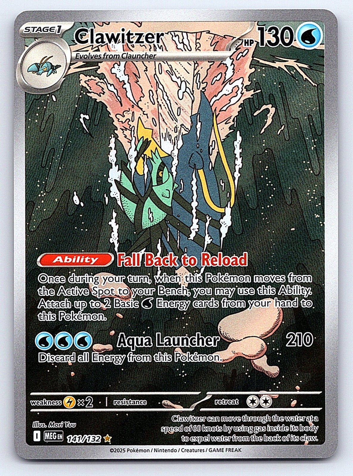 Clawitzer - 141/132 – ME01: Mega Evolution