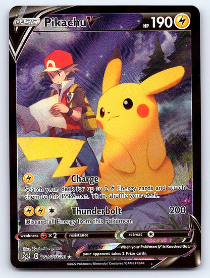 Pikachu V TG16/TG30 – SWSH11: Lost Origin Trainer Gallery