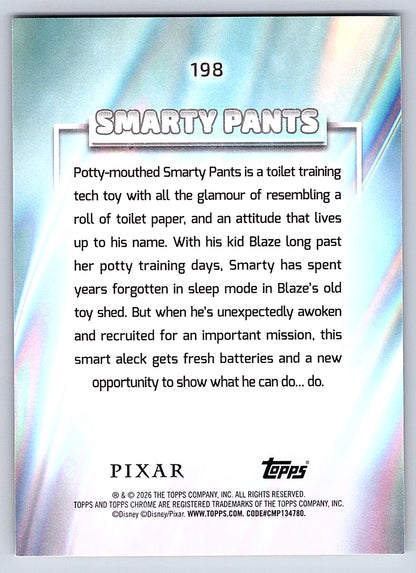 Smarty Pants #198 Base — Topps Chrome Disney