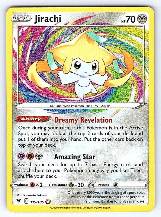 Jirachi 119/185 – SWSH04: Vivid Voltage