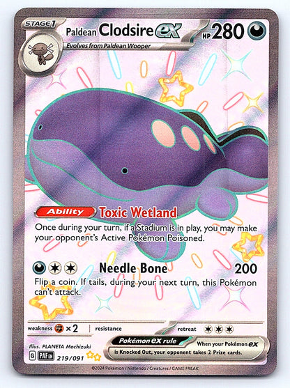 Paldean Clodsire ex 219/091 – SV: Paldean Fates