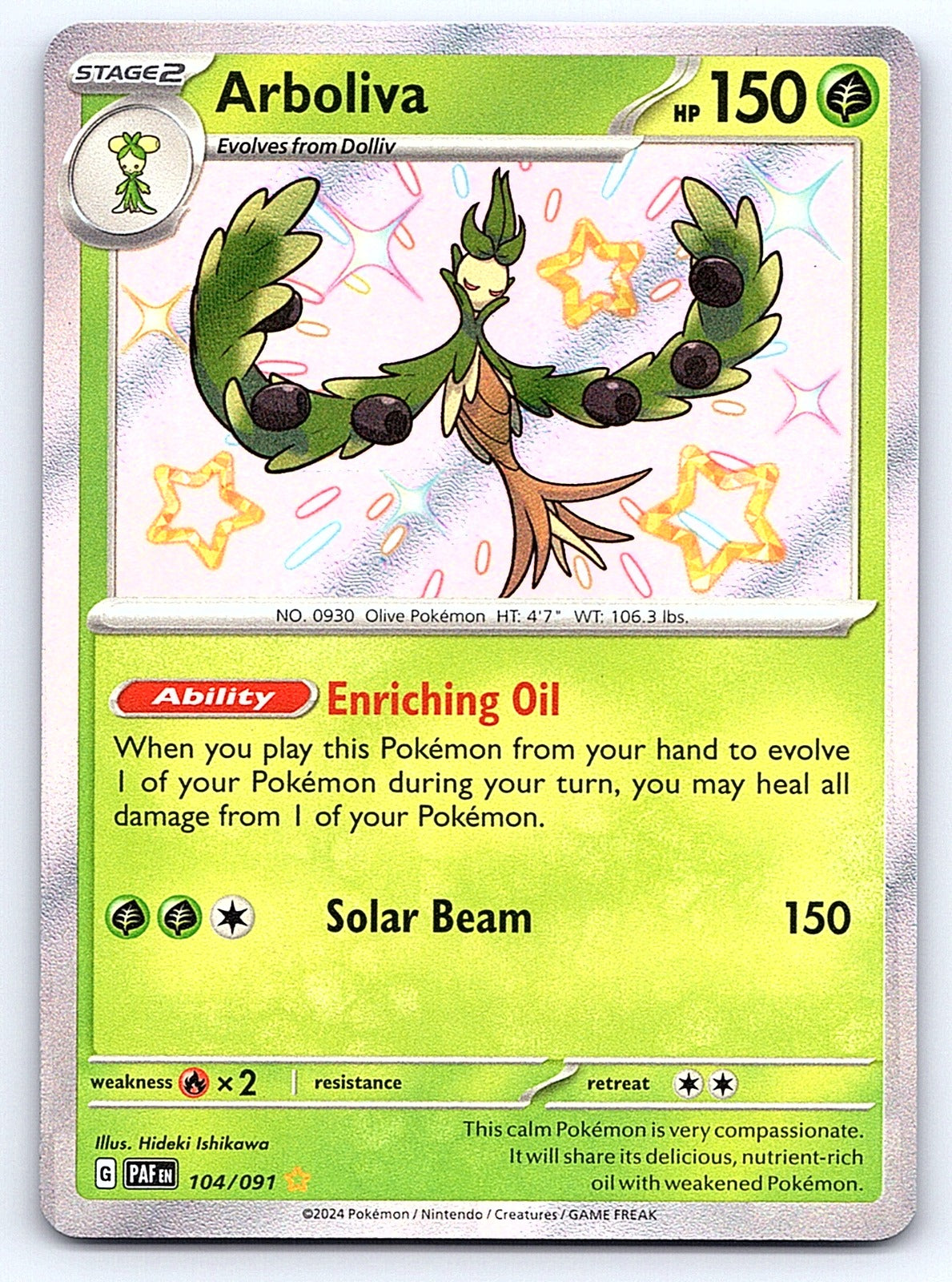 Arboliva 104/091 – SV: Paldean Fates