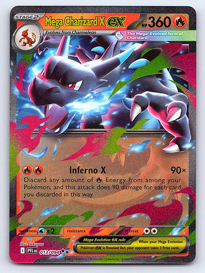 Mega Charizard X ex 013/094 – ME02: Phantasmal Flames