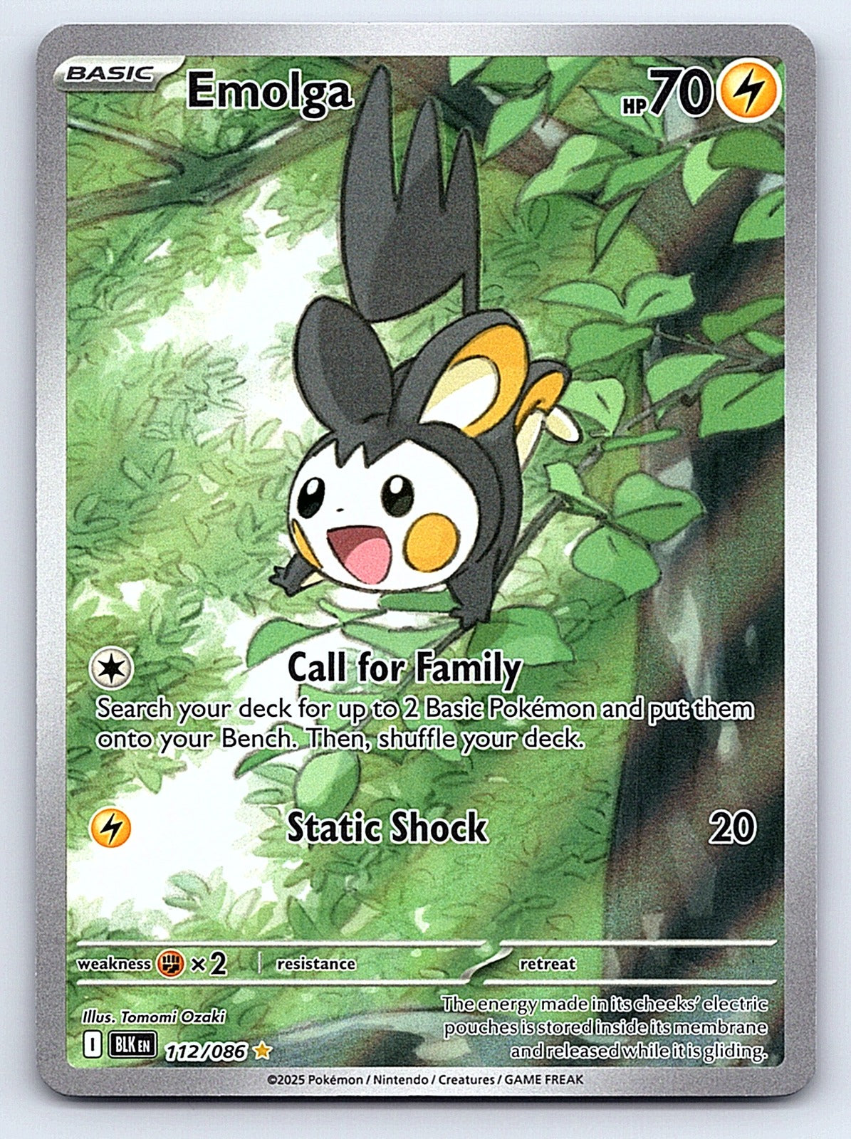 Emolga 112/086 – SV: Black Bolt
