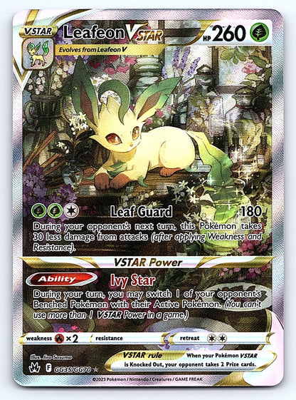 Leafeon VSTAR GG35/GG70 – SWSH: Crown Zenith: Galarian Gallery