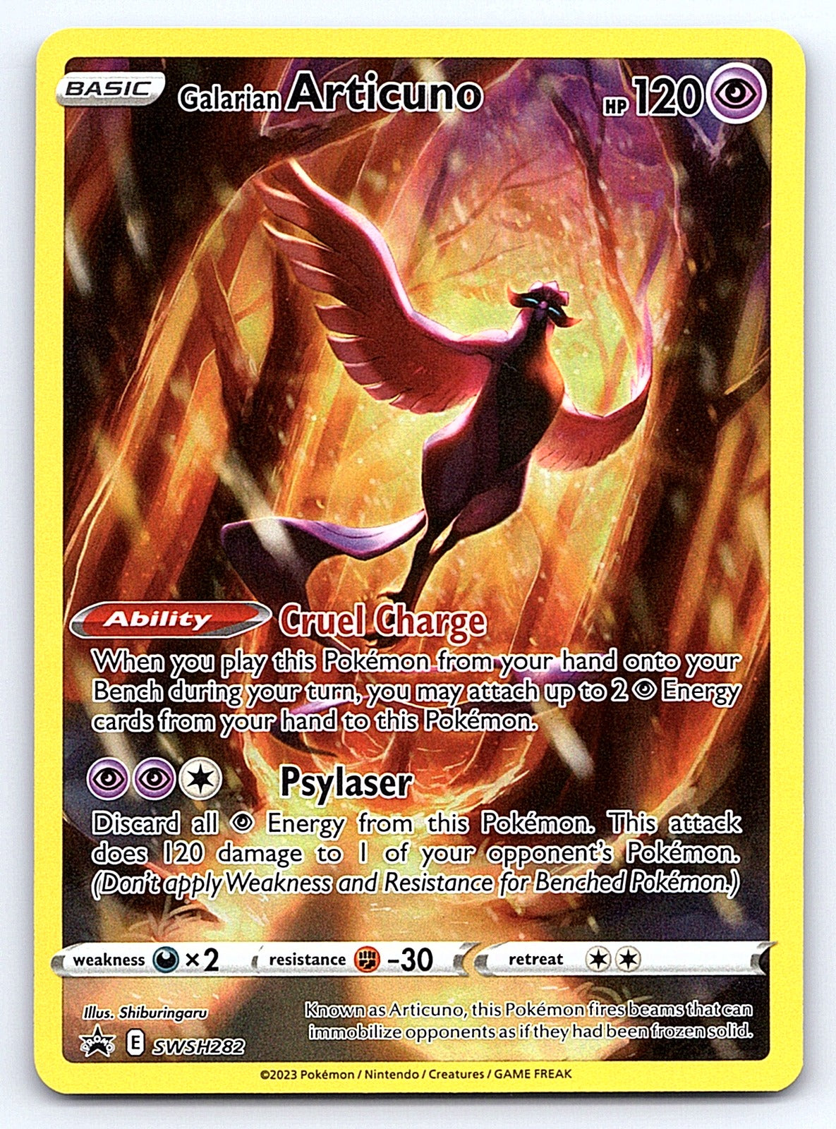 Galarian Articuno SWSH282 – SWSH: Sword & Shield Promo Cards