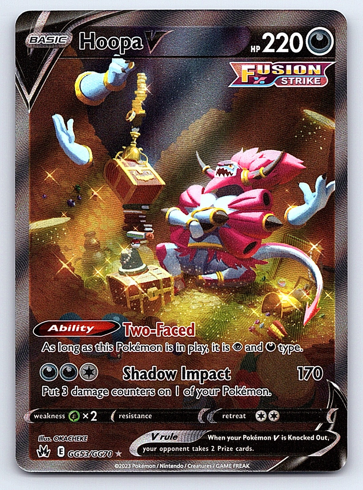 Hoopa V GG53/GG70 – SWSH: Crown Zenith: Galarian Gallery