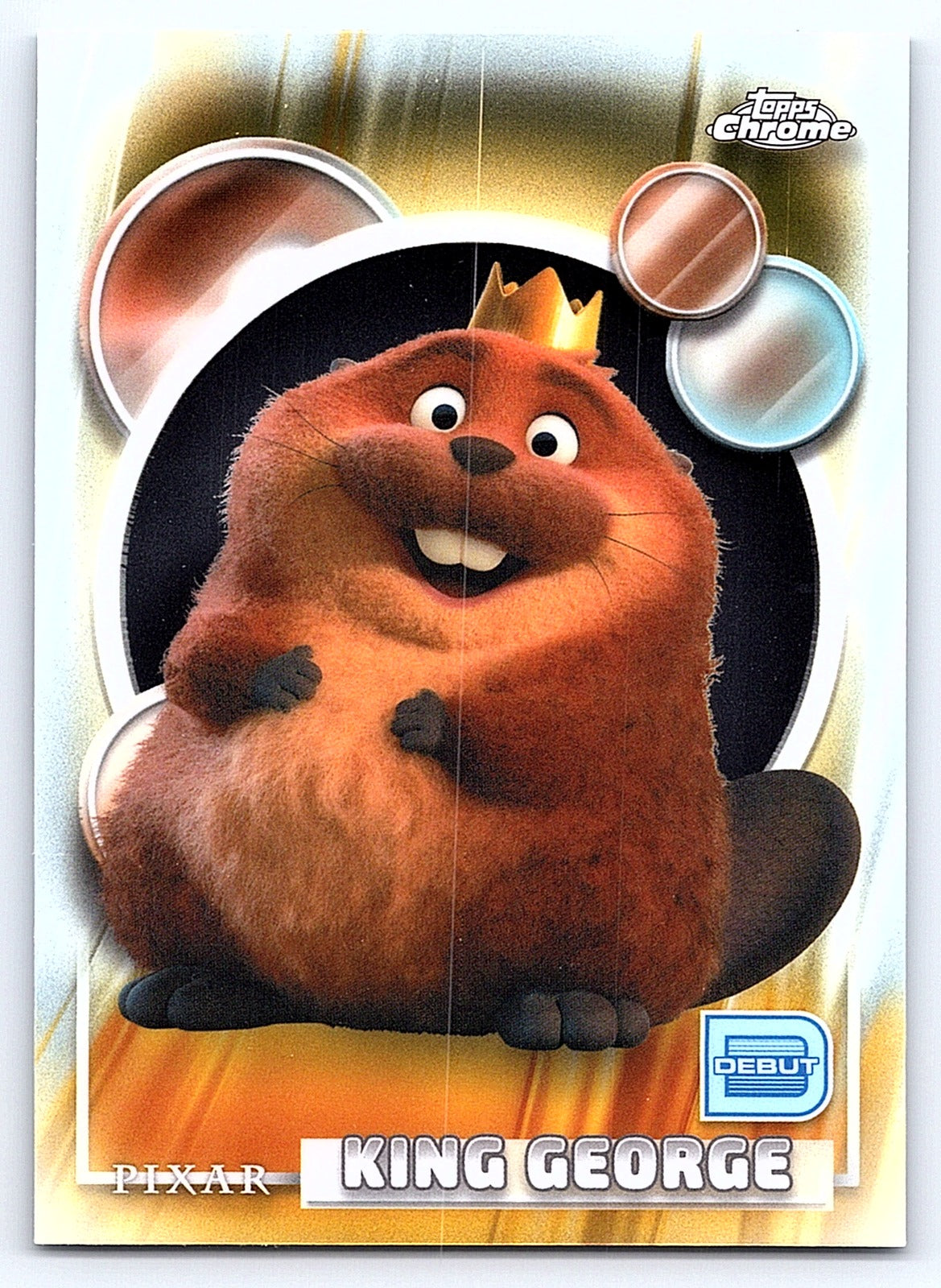 King George #111 Base — Topps Chrome Disney