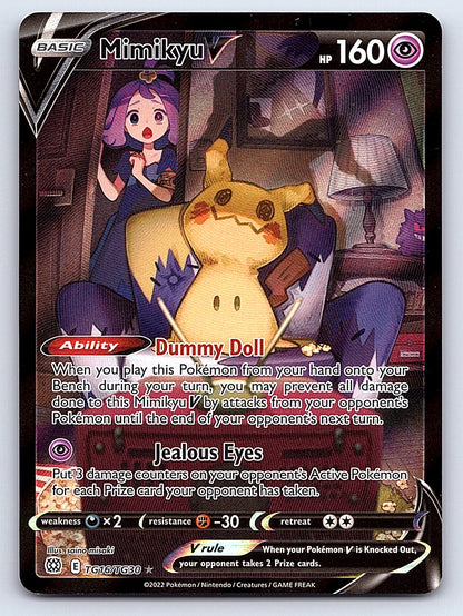 Mimikyu V TG16/TG30 – SWSH09: Brilliant Stars Trainer Gallery