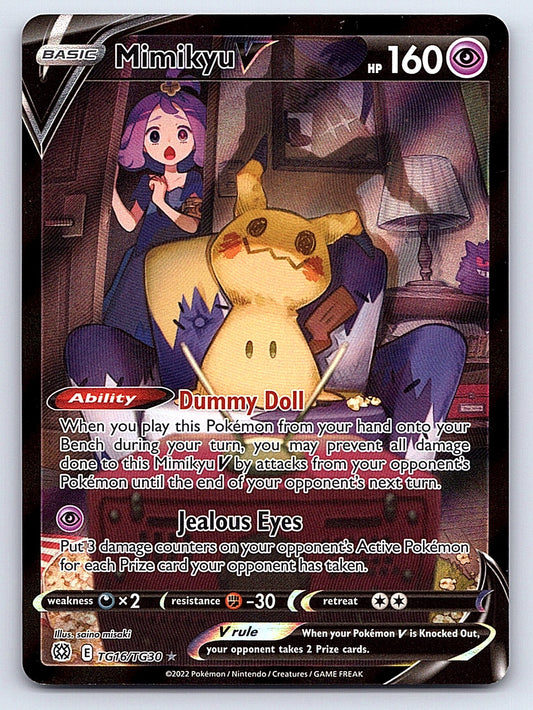 Mimikyu V TG16/TG30 – SWSH09: Brilliant Stars Trainer Gallery