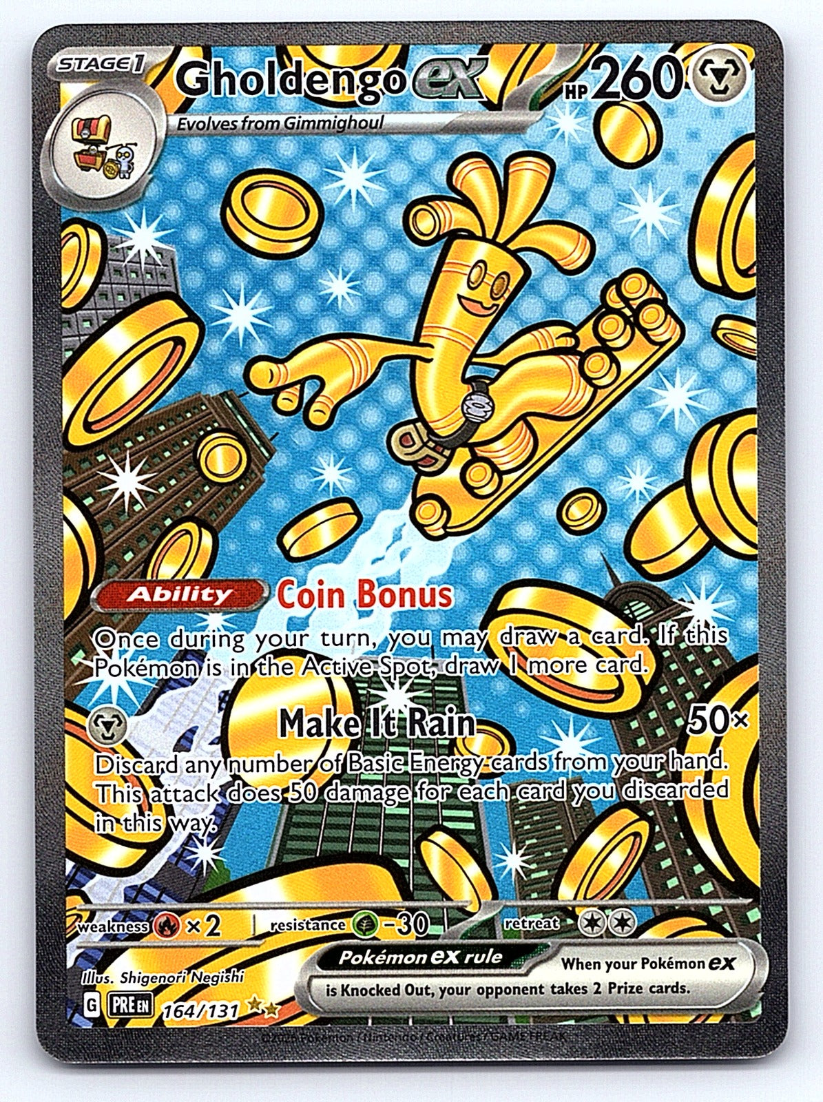 Gholdengo ex 164/131 – SV: Prismatic Evolutions