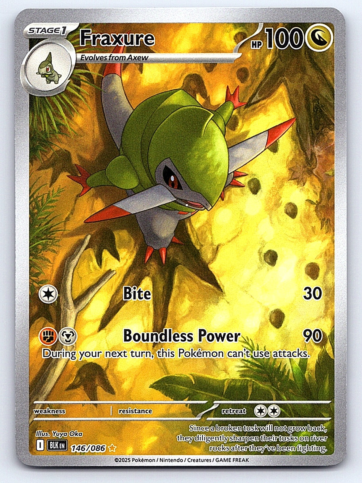 Fraxure 146/086 – SV: Black Bolt