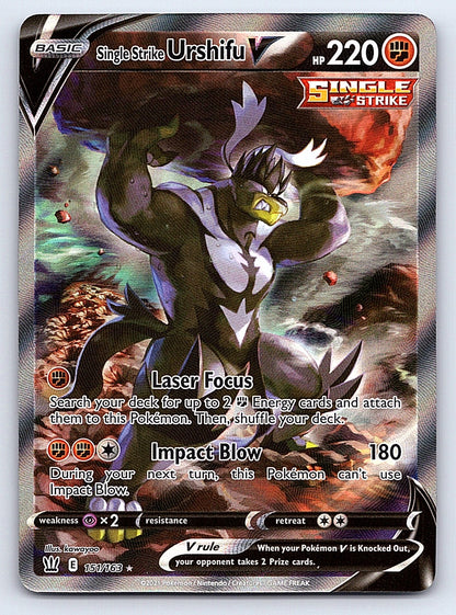 Single Strike Urshifu V (Alternate Full Art) 151/163 – SWSH05: Battle Styles
