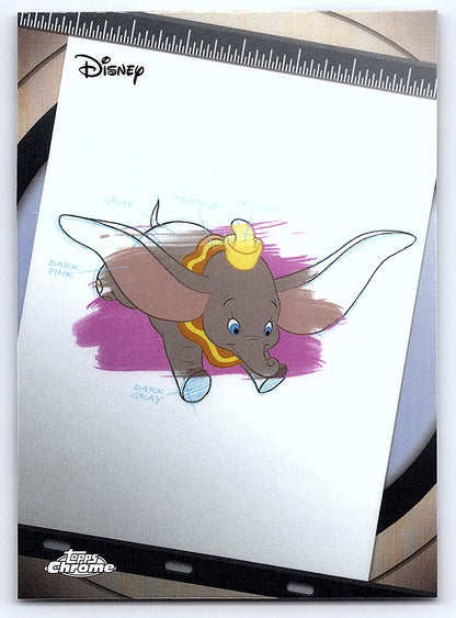 Dumbo #I&P 4 Disney Ink & Paint — Topps Chrome Disney Disney Ink & Paint