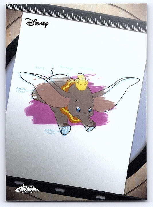 Dumbo #I&P 4 Disney Ink & Paint — Topps Chrome Disney Disney Ink & Paint