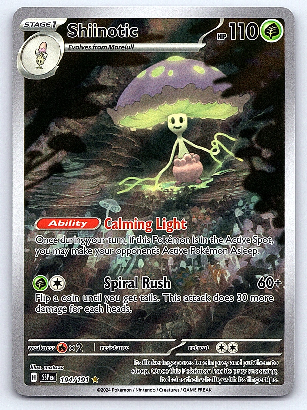 Shiinotic 194/191 – SV08: Surging Sparks